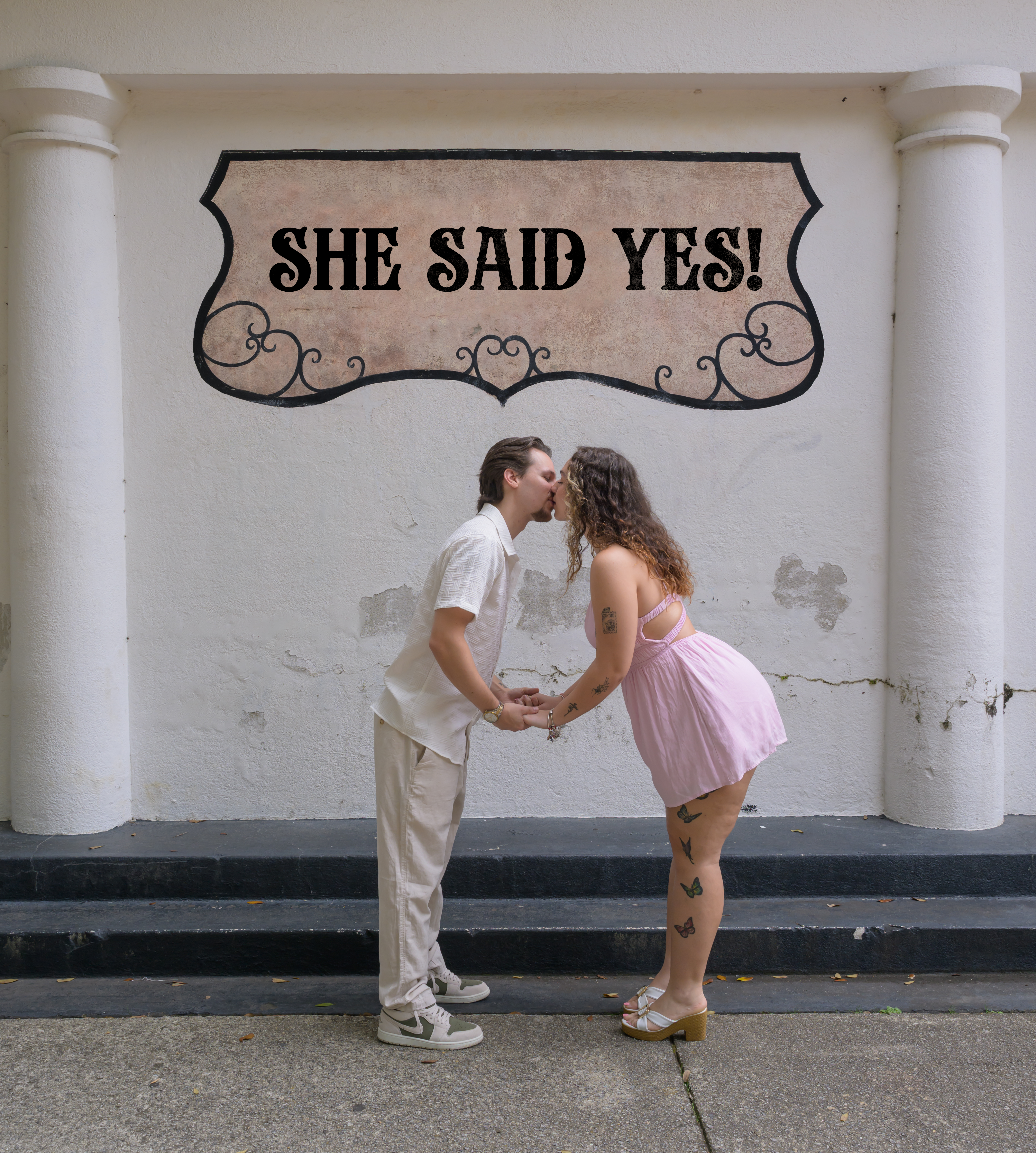 She said yes